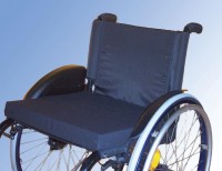 Rollstuhlkissen mit Nylonbezug, 5 cm